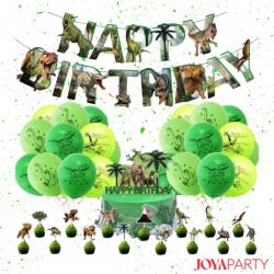 Joya® Dinosaurus Feestpakket | Verjaardag feestje | Dino Kinderfeestje Versiering | Dino feestartikelen, slinger & ballonnen
